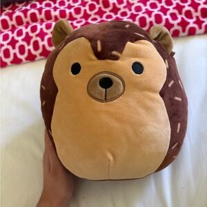 Squishmallow Hans Brown Hedgehog